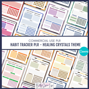 Habit Trackers Healing Crystals Version