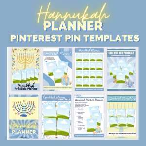 Hanukkah Mockups & Pinterest Pins