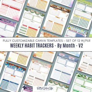 Habit Tracker Monthly Pages - V2