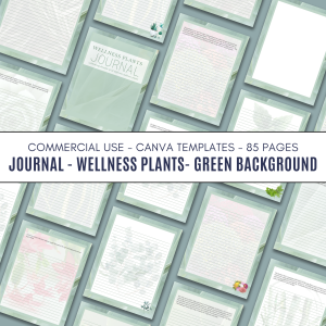 Journal (50 pages) | Wellness Plants - Green