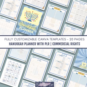 Hanukkah Planner with Gift Tags
