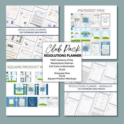4-Pack - Resolutions Planning