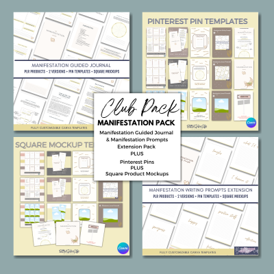 4-Pack - Manifestation & Writing Prompts