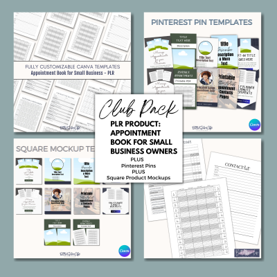3-Pack  - Small Business Appointment & Organization