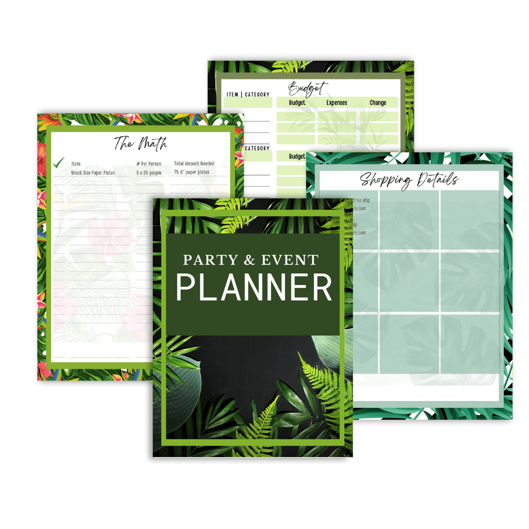 Tropical-Party-FREE-Planner