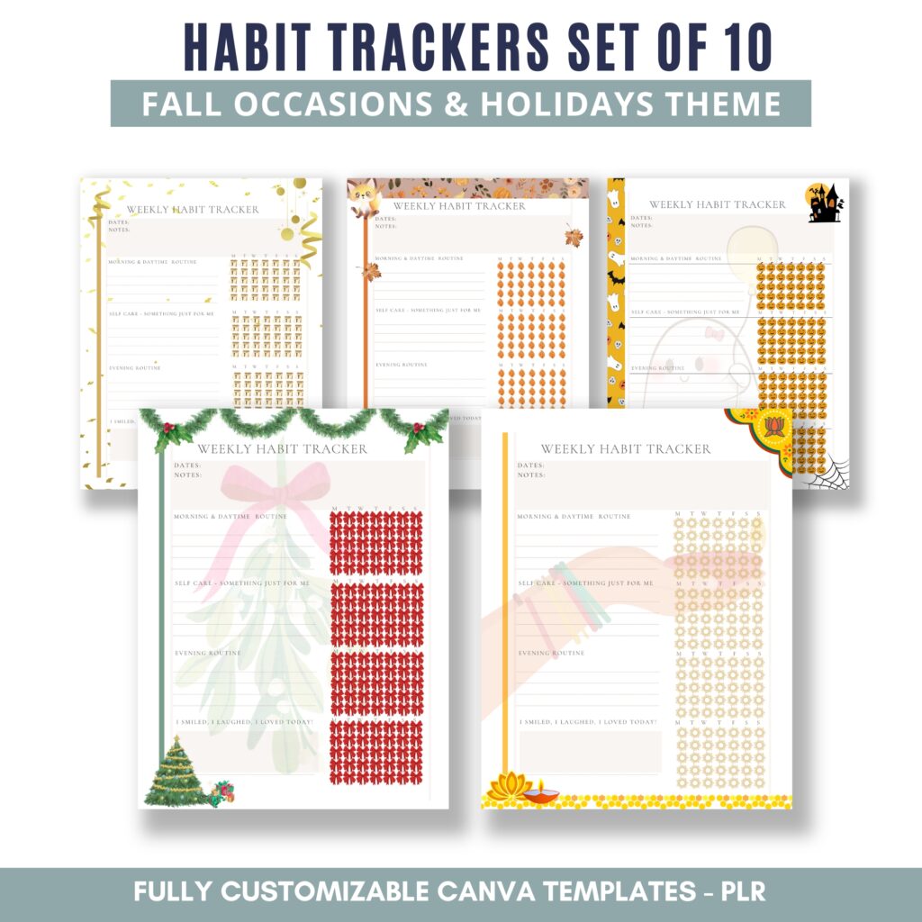 habit fall holidays - BittySpireLife